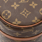Handbag Papillon 26 Brown Monogram Canvas