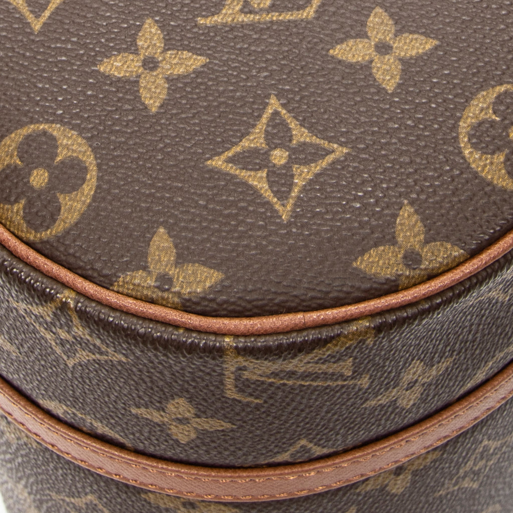 Handbag Papillon 26 Brown Monogram Canvas