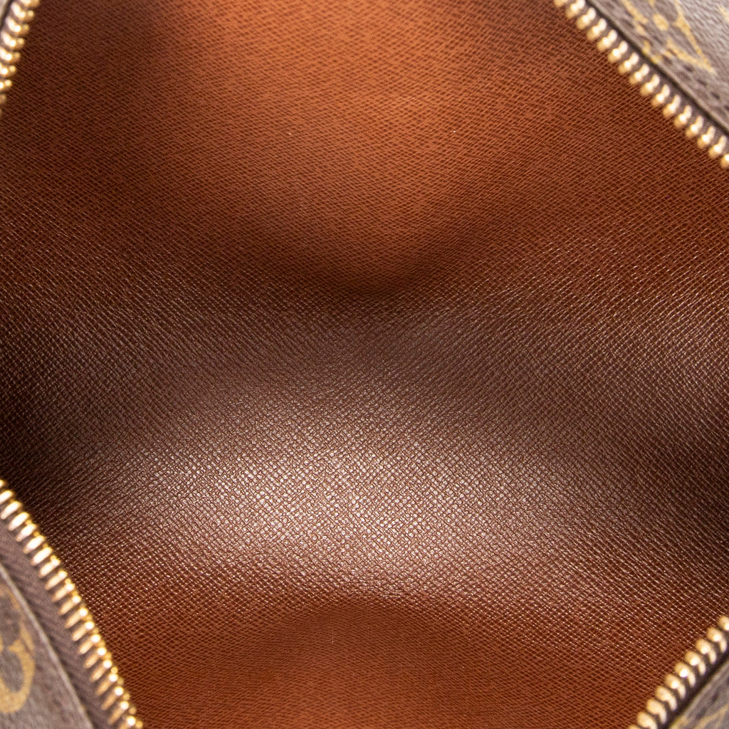 Handbag Papillon 26 Brown Monogram Canvas
