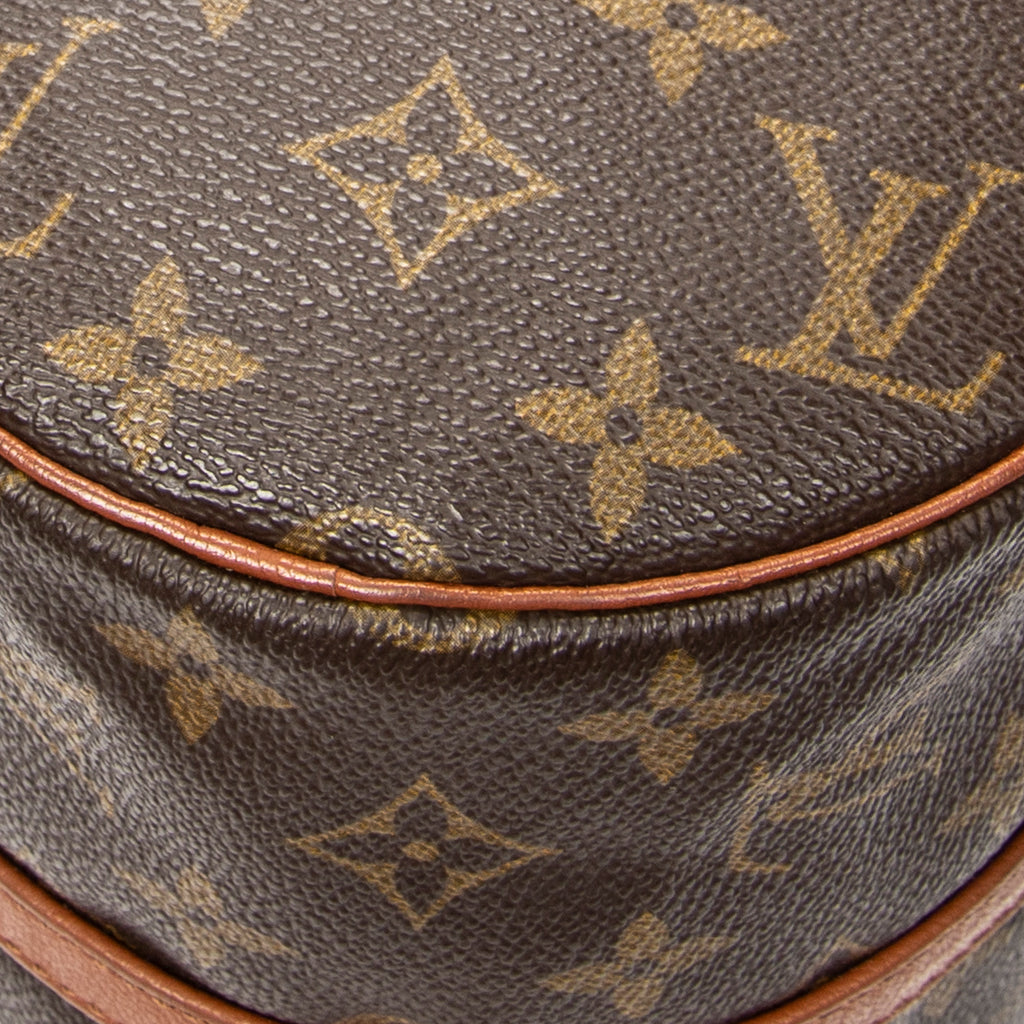 Handbag Papillon 30 Brown Monogram Canvas