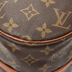 Handbag Papillon 30 Brown Monogram Canvas