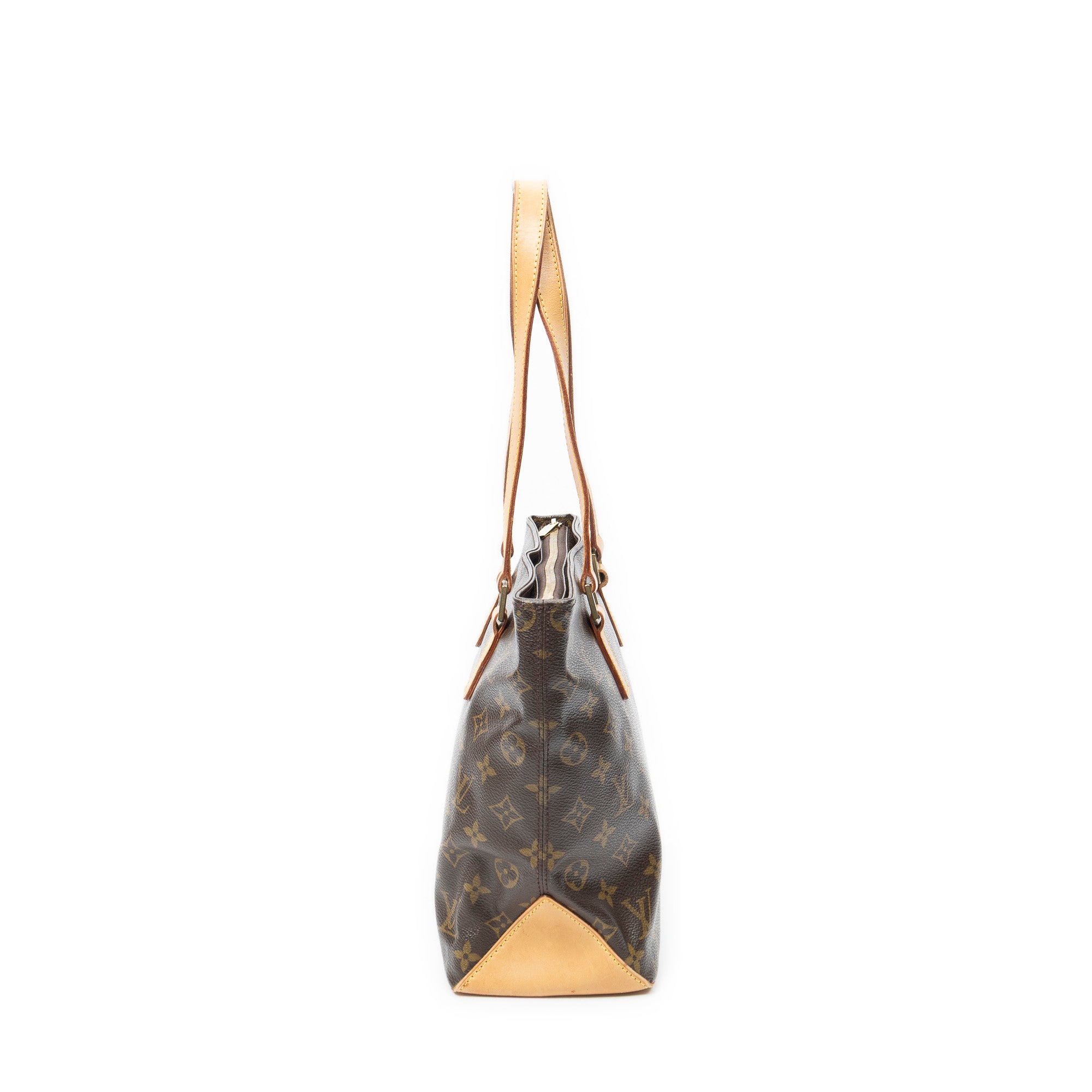 Shoulder Bag Cabas Piano Brown Monogram Canvas