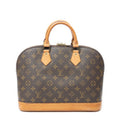 Handbag Alma PM Brown Monogram Canvas