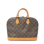 Handbag Alma PM Brown Monogram Canvas