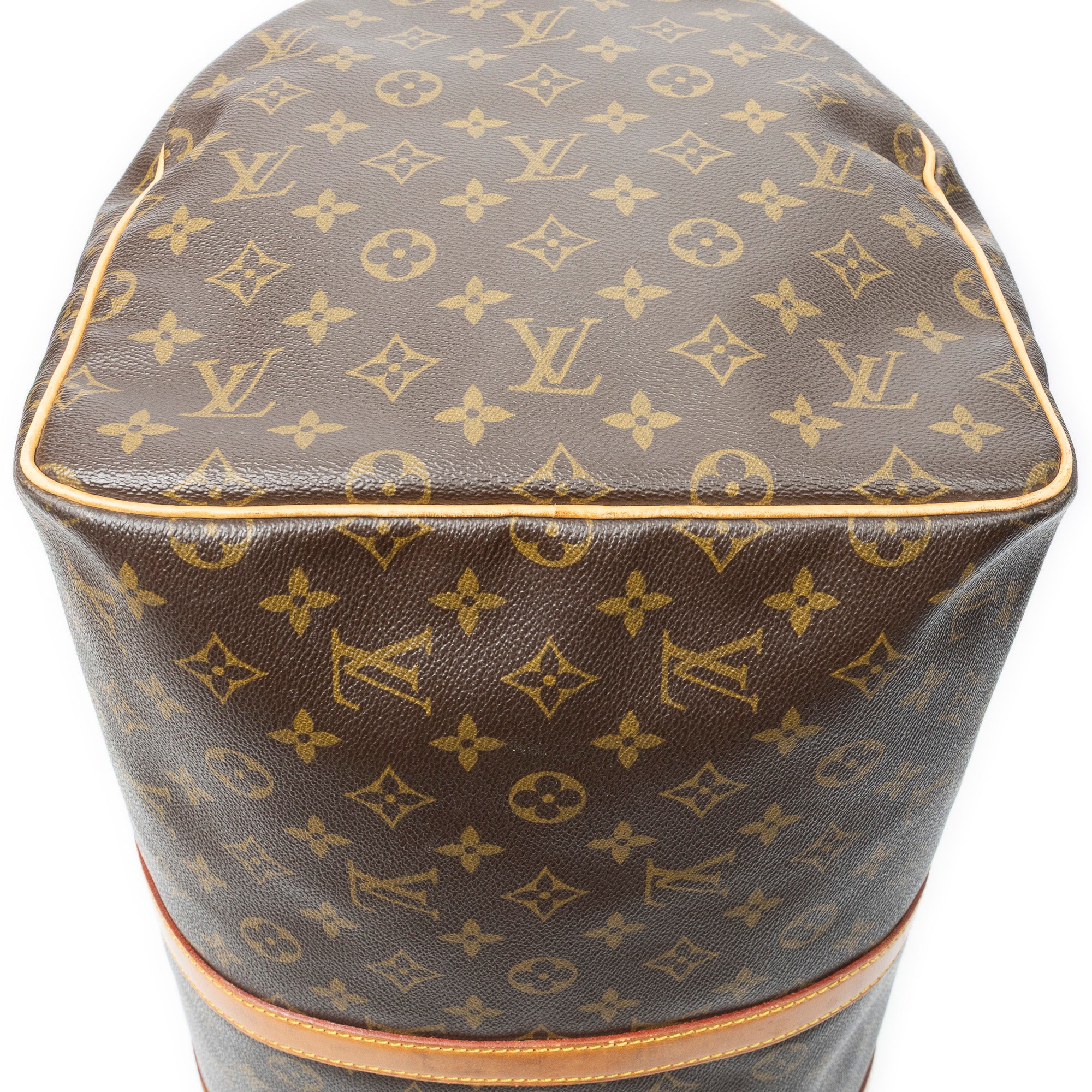 Travel Bag Keepall 55 Brown Monogram Canvas