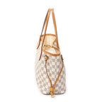 Handbag Neverfull PM Ivory Damier Azur