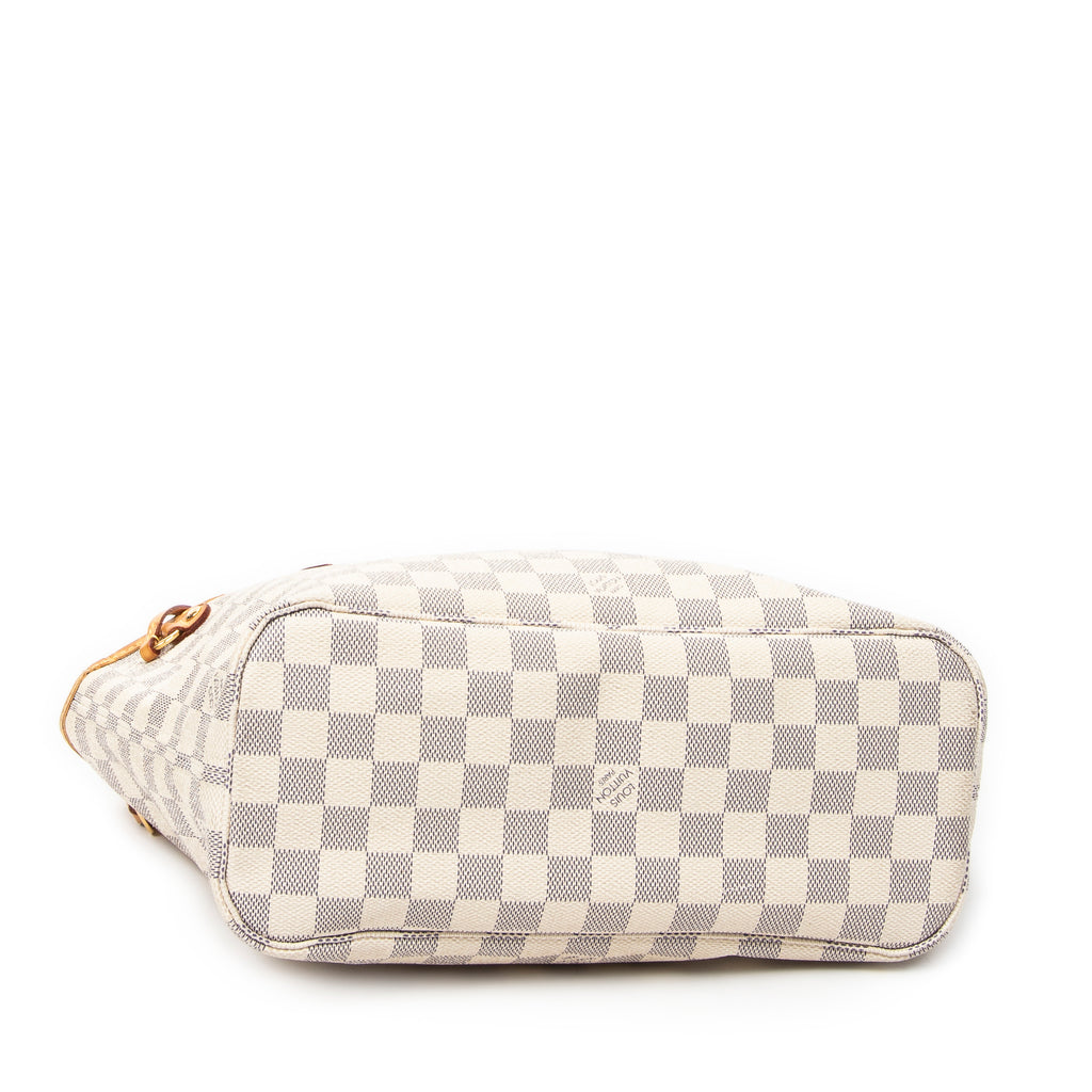 Handbag Neverfull PM Ivory Damier Azur