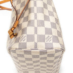 Handbag Neverfull PM Ivory Damier Azur