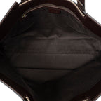 Handbag Horizontal Belt Tote Beige Monogrammed Canvas