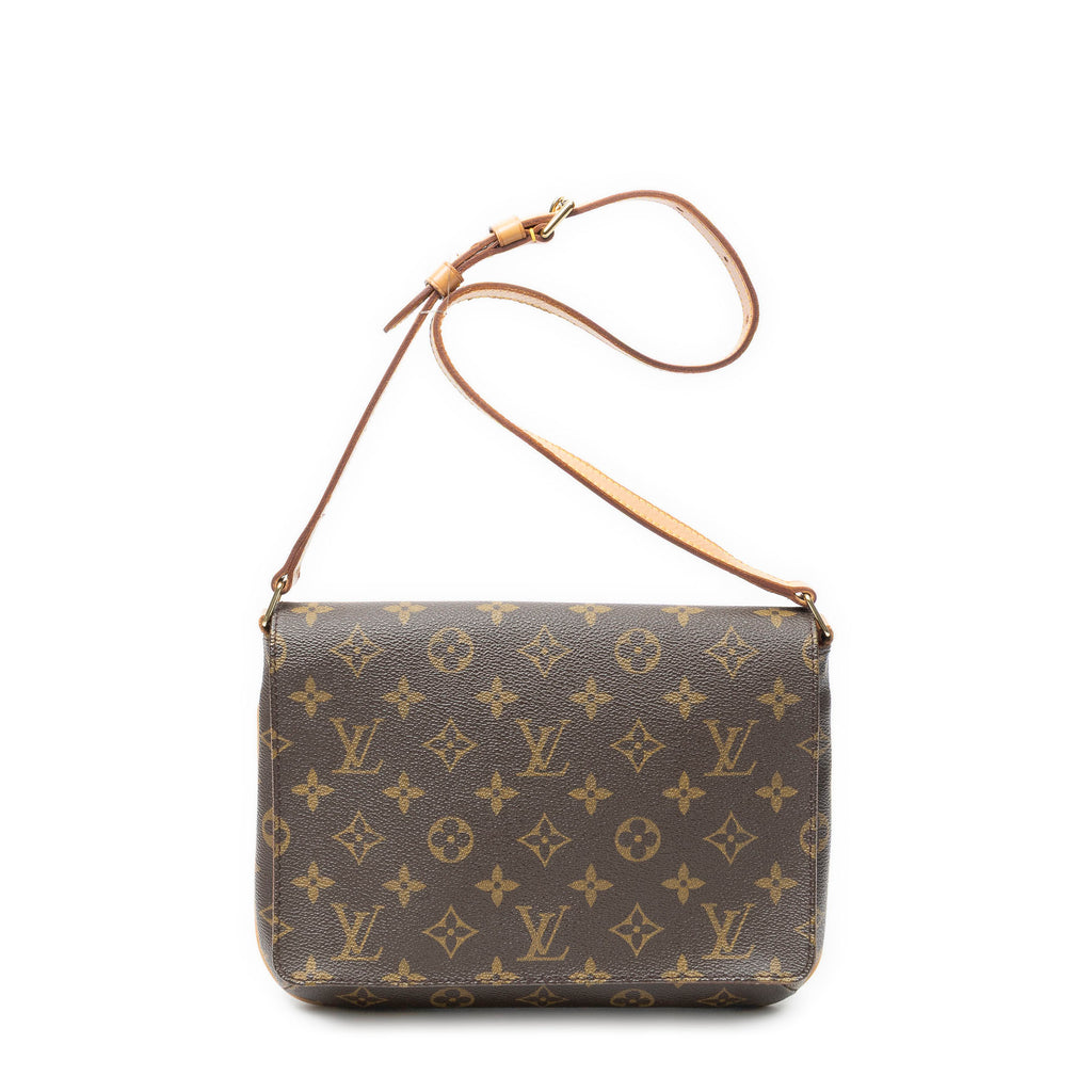 Shoulder Bag Musette Tango Brown Monogram Canvas