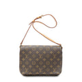 Shoulder Bag Musette Tango Brown Monogram Canvas