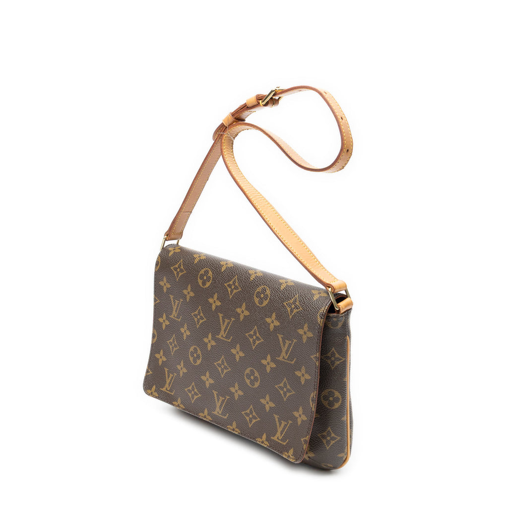 Shoulder Bag Musette Tango Brown Monogram Canvas