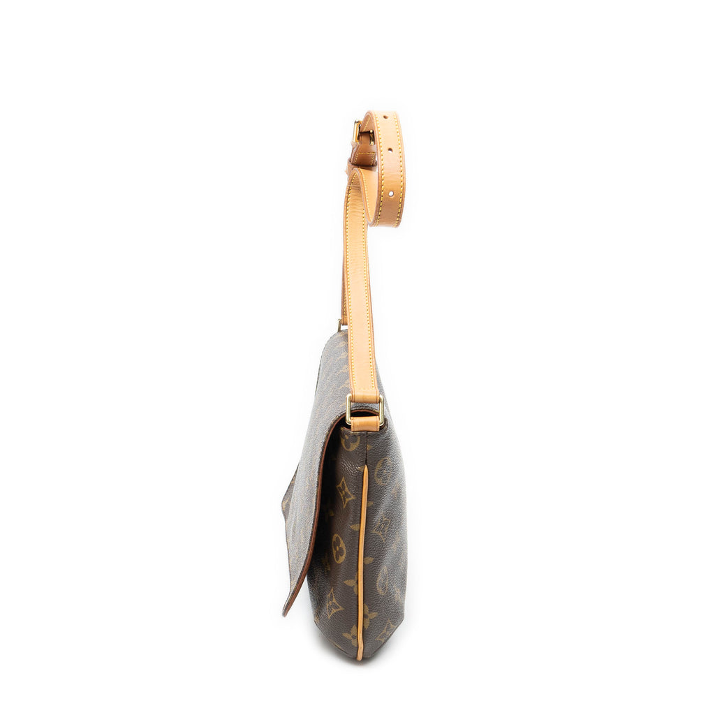 Shoulder Bag Musette Tango Brown Monogram Canvas