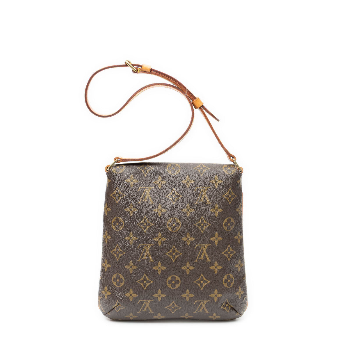 Shoulder Bag Musette Salsa Brown Monogram Canvas