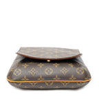 Shoulder Bag Musette Salsa Brown Monogram Canvas
