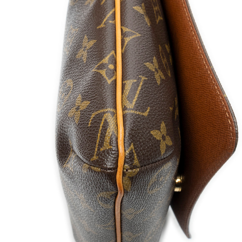 Shoulder Bag Musette Salsa Brown Monogram Canvas