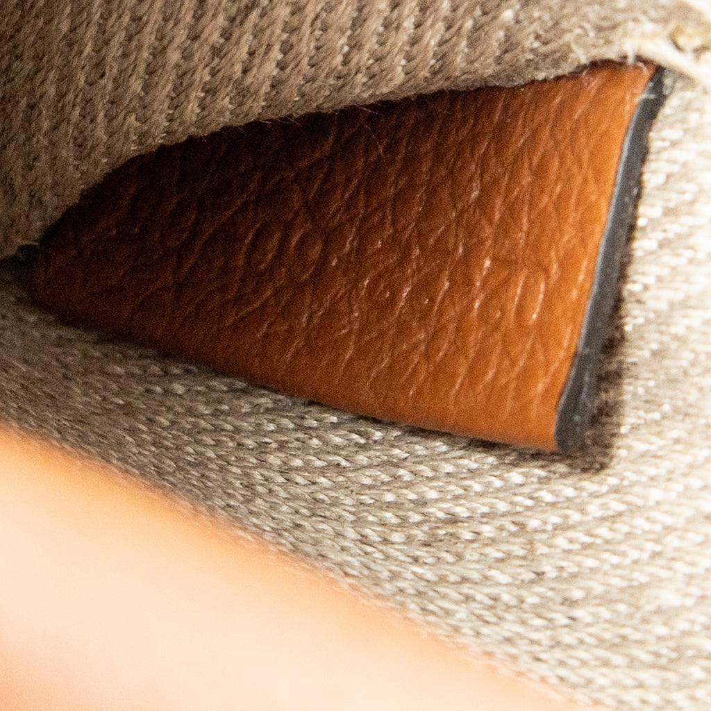 Shoulder Bag Micro Marcie Saddle Bag Brown Calfskin Leather
