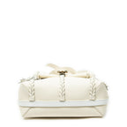 Shoulder Bag Penelope White Calfskin Leather