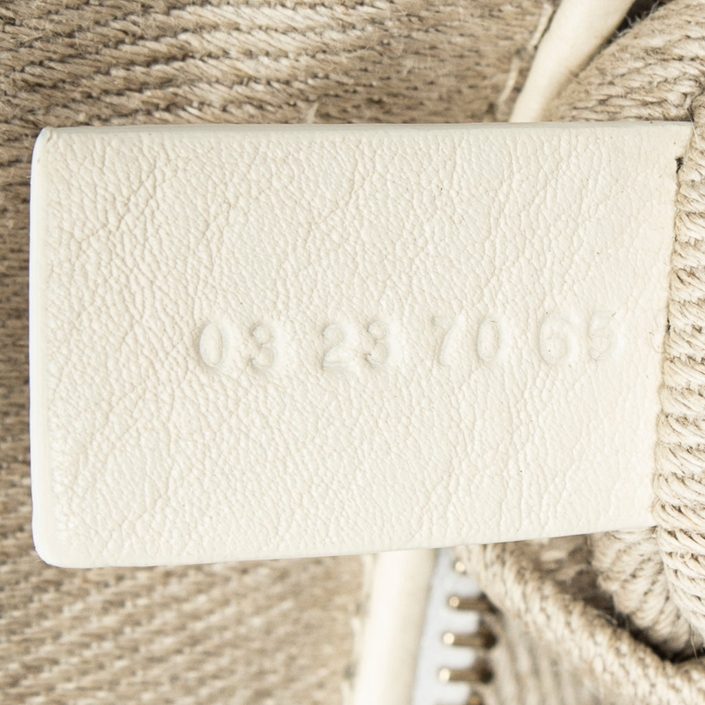 Shoulder Bag Penelope White Calfskin Leather