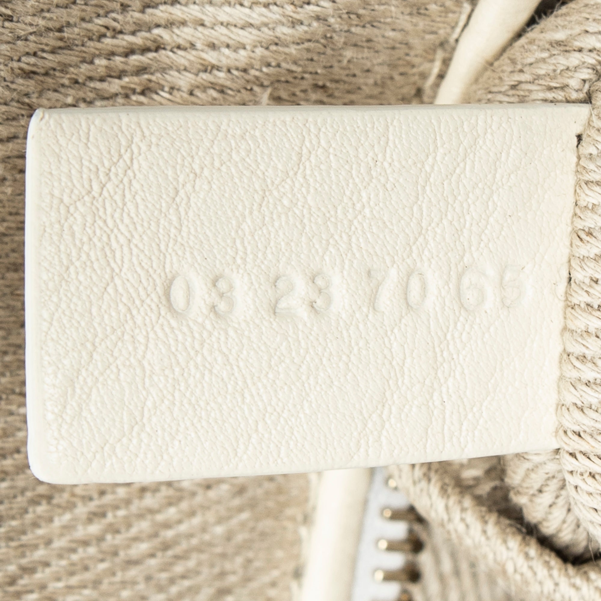 Shoulder Bag Penelope White Calfskin Leather