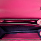 Shoulder Bag Mini Marmont Wallet On Chain Fuchsia Quilted GG Nylon Canvas