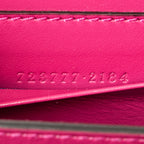 Shoulder Bag Mini Marmont Wallet On Chain Fuchsia Quilted GG Nylon Canvas