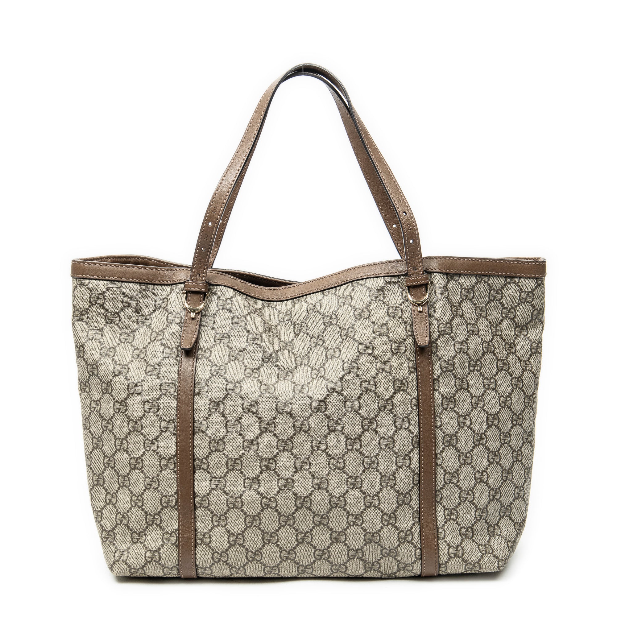 Shoulder Bag Nice Tote Beige Supreme Coated Canvas