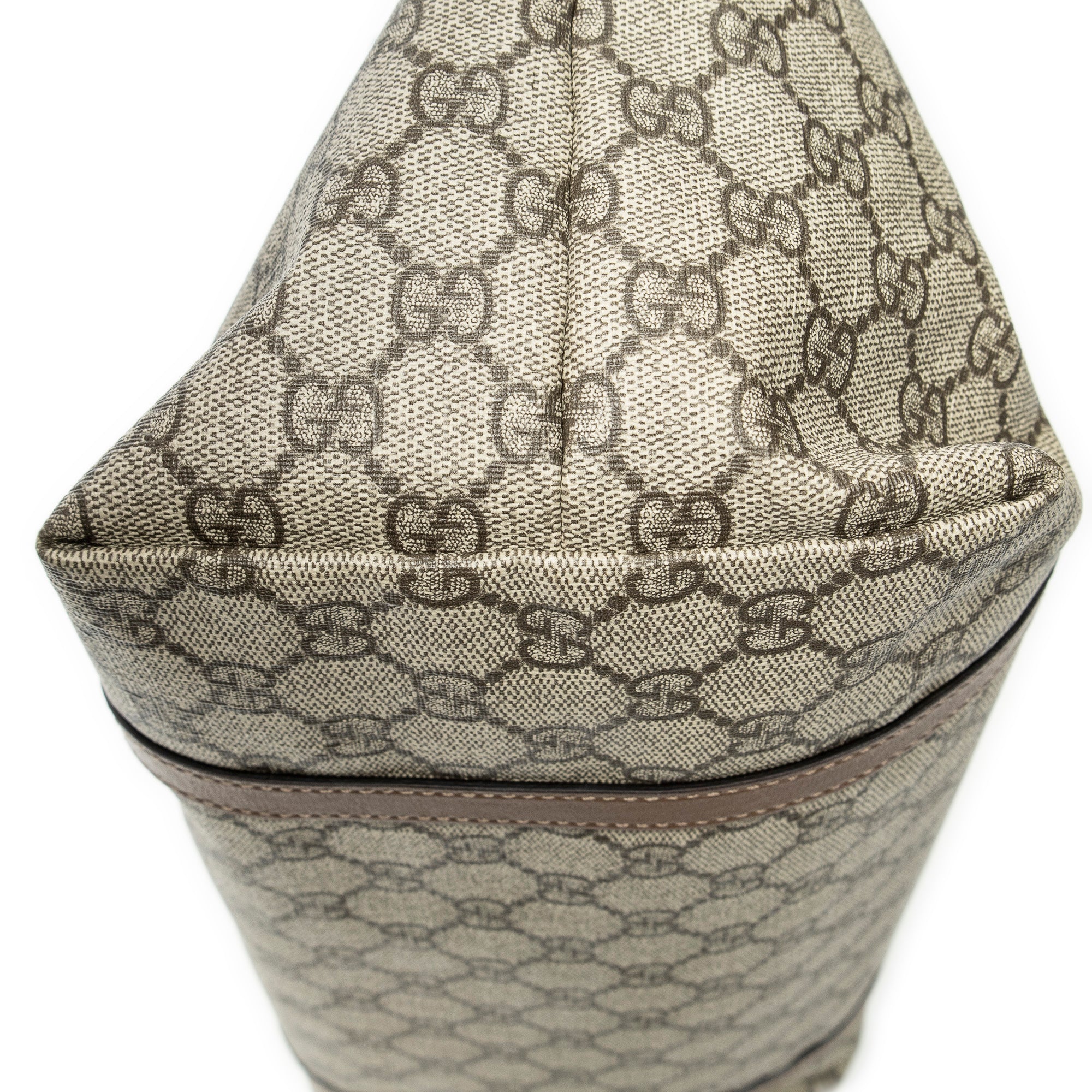 Shoulder Bag Nice Tote Beige Supreme Coated Canvas