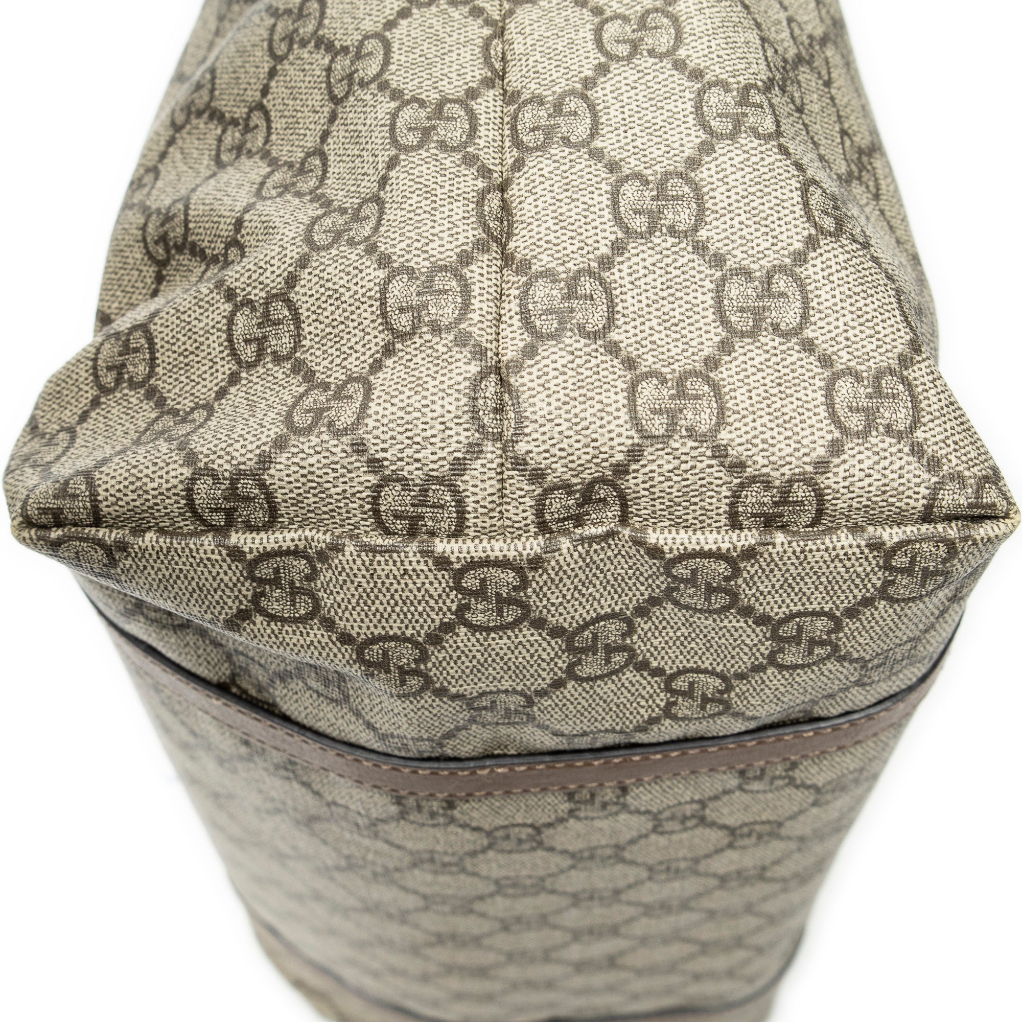 Shoulder Bag Nice Tote Beige Supreme Coated Canvas