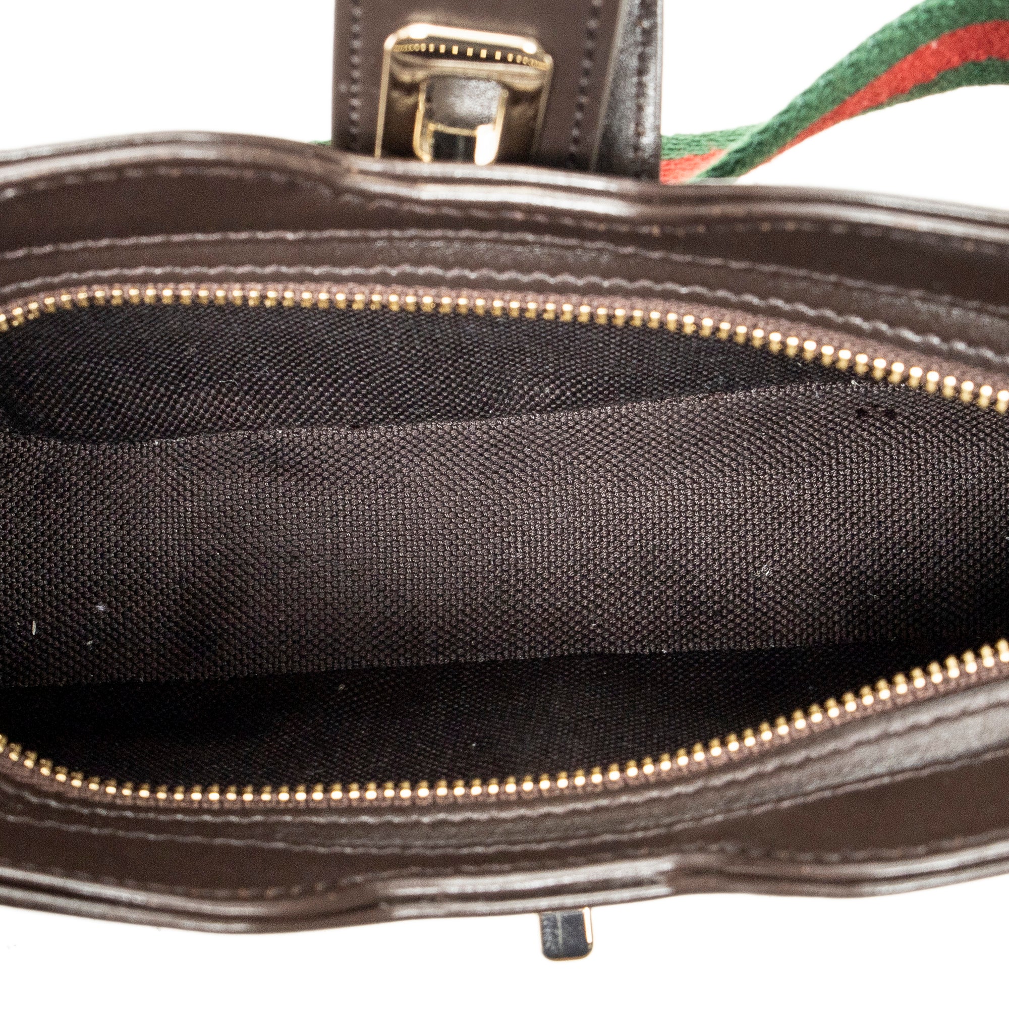 Shoulder Bag Mini Moon Side Web Hobo Beige Monogrammed Canvas