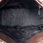 Handbag Vintage Anagram Tote Brown Calfskin Leather