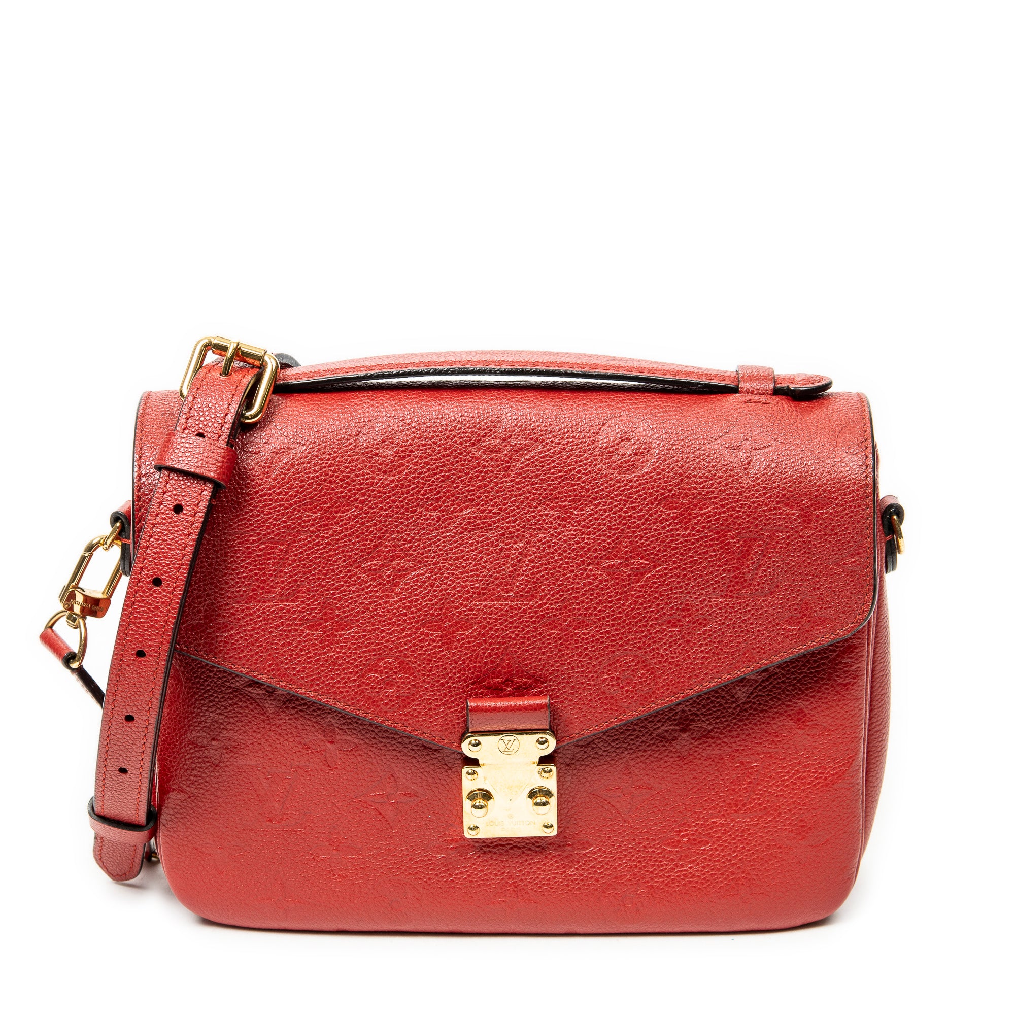 Shoulder Bag Pochette Metis Cherry Monogram Empreinte