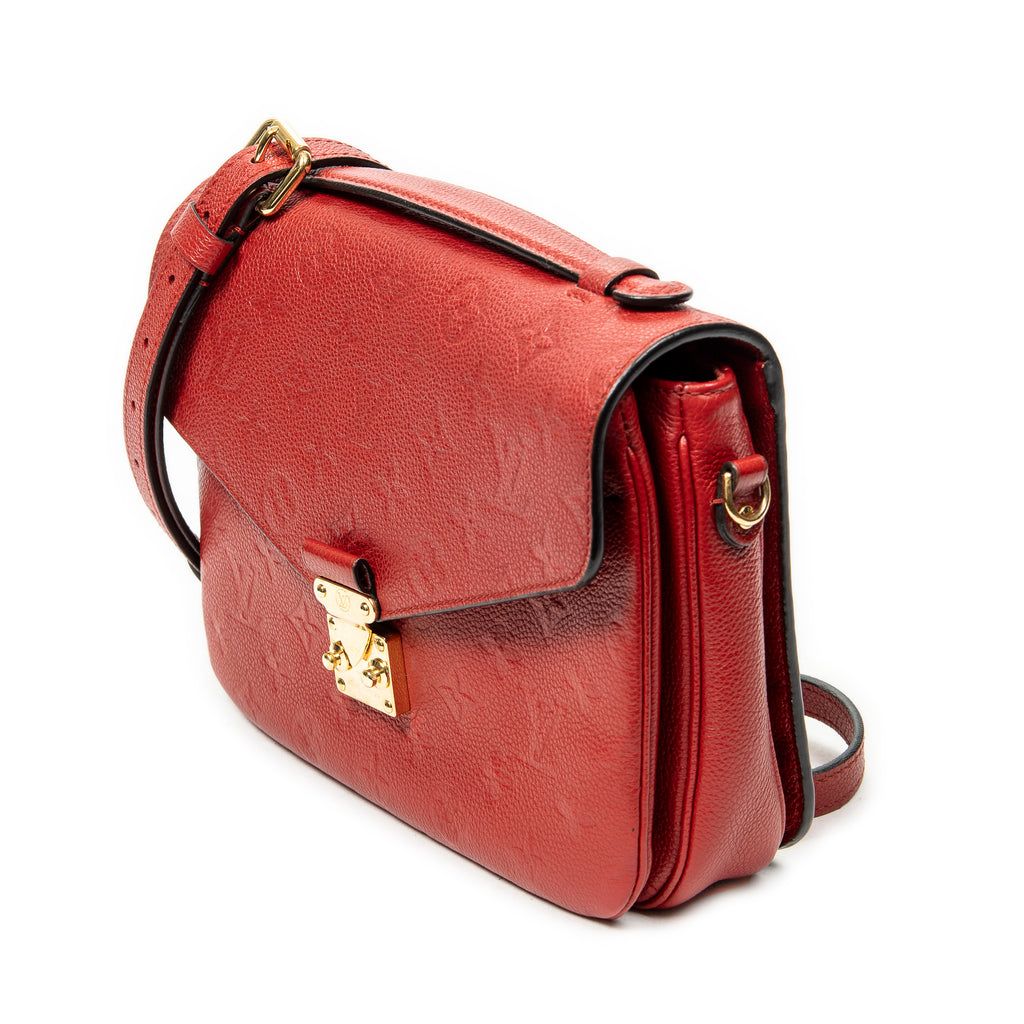 Shoulder Bag Pochette Metis Cherry Monogram Empreinte