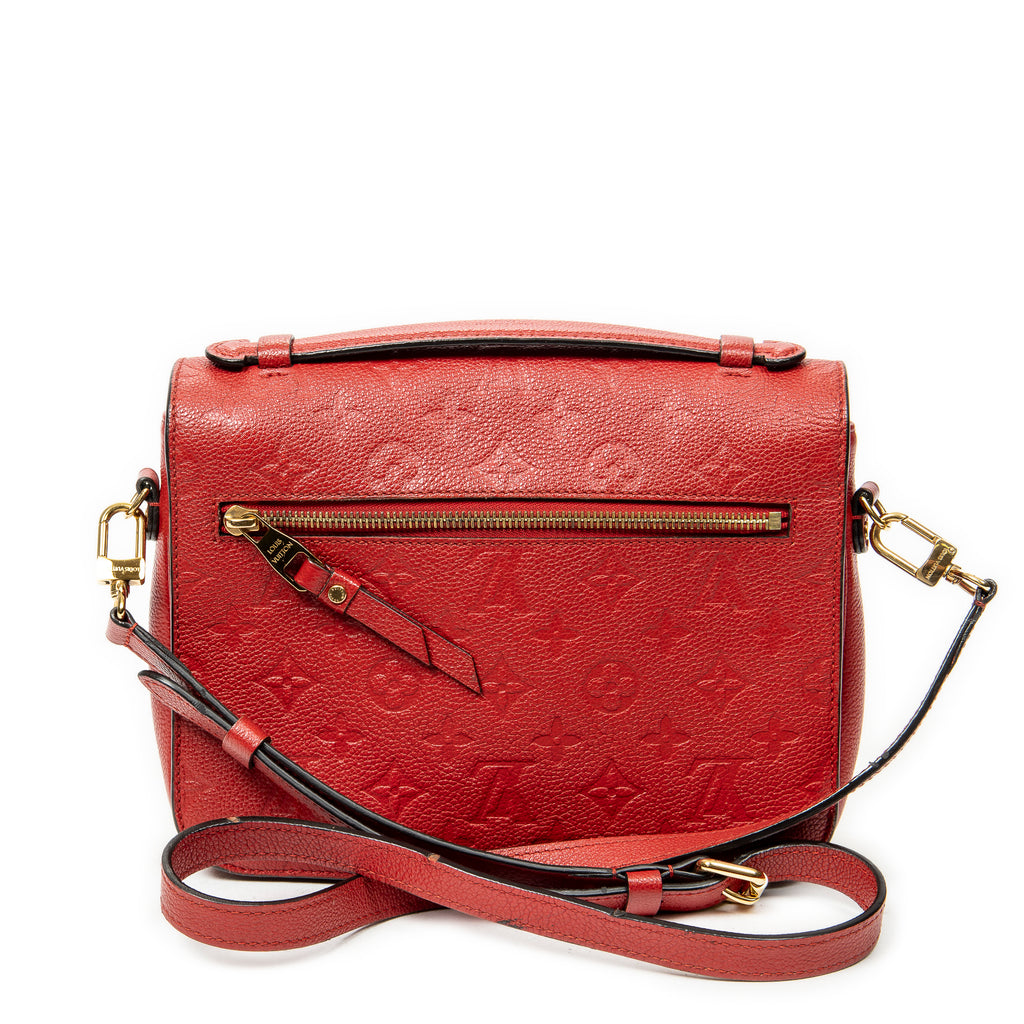 Shoulder Bag Pochette Metis Cherry Monogram Empreinte