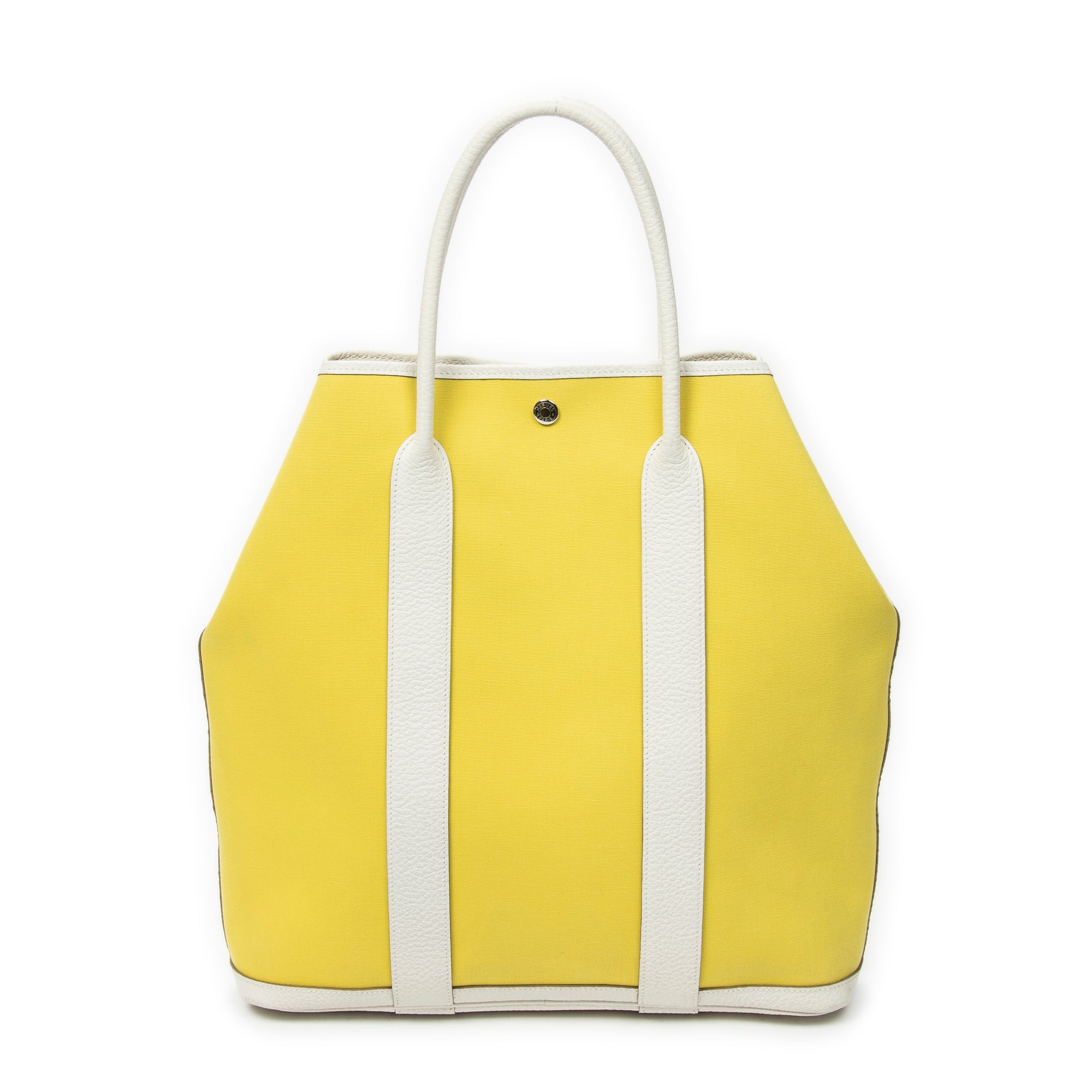 Shoulder Bag Garden File GM Yellow Toile Officier Canvas