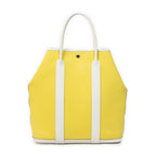 Shoulder Bag Garden File GM Yellow Toile Officier Canvas