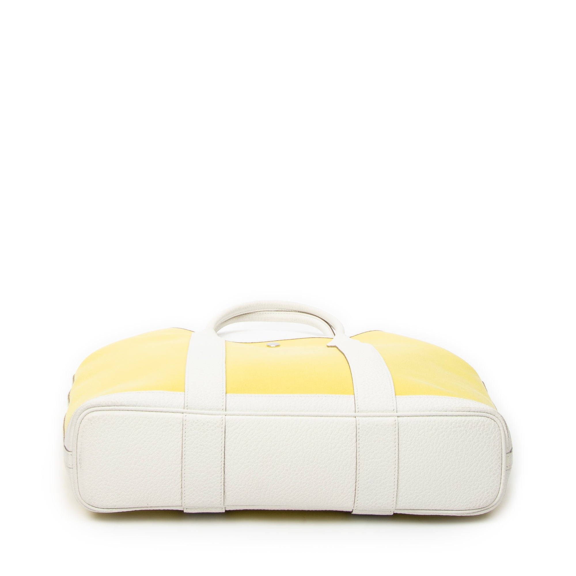Shoulder Bag Garden File GM Yellow Toile Officier Canvas
