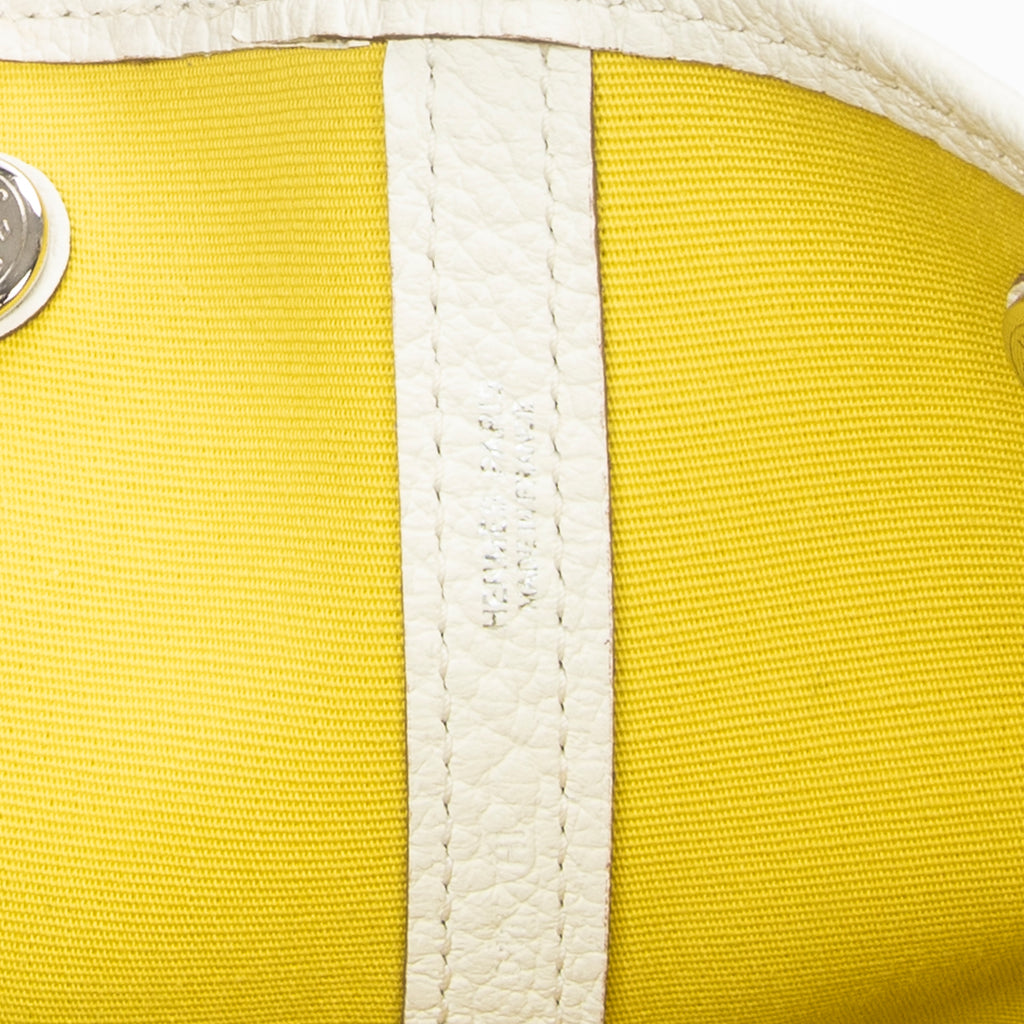 Shoulder Bag Garden File GM Yellow Toile Officier Canvas