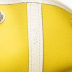 Shoulder Bag Garden File GM Yellow Toile Officier Canvas