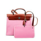 Shoulder Bag Herbag Zip PM Bubblegum Pink Toile Officier Canvas