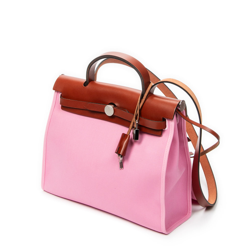 Shoulder Bag Herbag Zip PM Bubblegum Pink Toile Officier Canvas