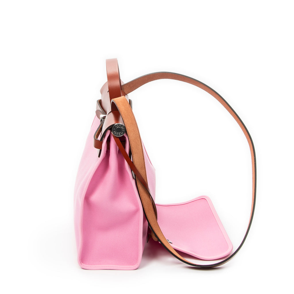 Shoulder Bag Herbag Zip PM Bubblegum Pink Toile Officier Canvas