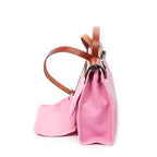 Shoulder Bag Herbag Zip PM Bubblegum Pink Toile Officier Canvas
