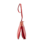 Shoulder Bag Large Trio Crossbody Red Calfskin Leather