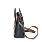 Shoulder Bag Nano Luggage Brown Calfskin Leather