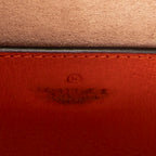 Shoulder Bag Medium Diana Bamboo Tote Orange Grained Calfskin Leather
