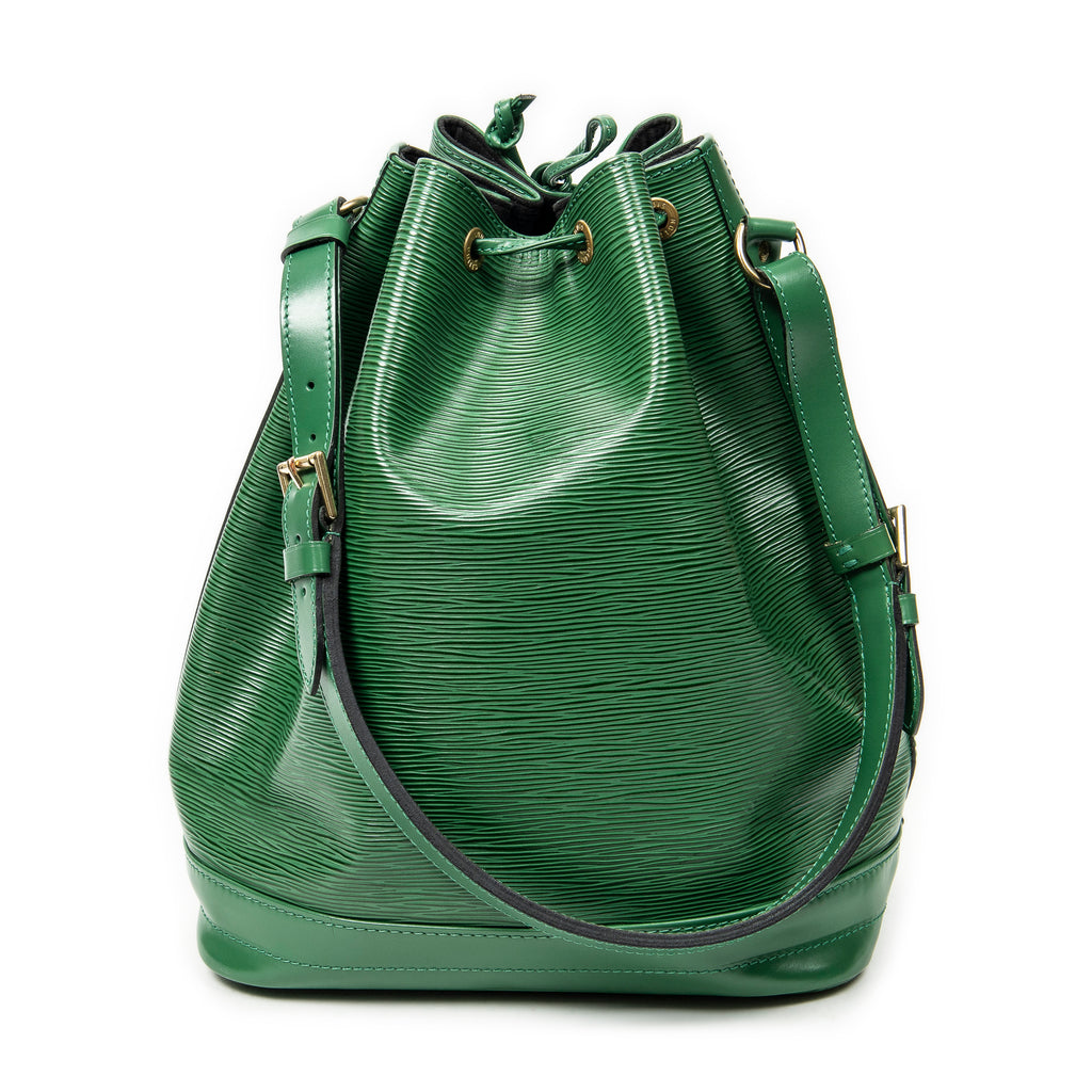 Shoulder Bag Noe GM Green Epi