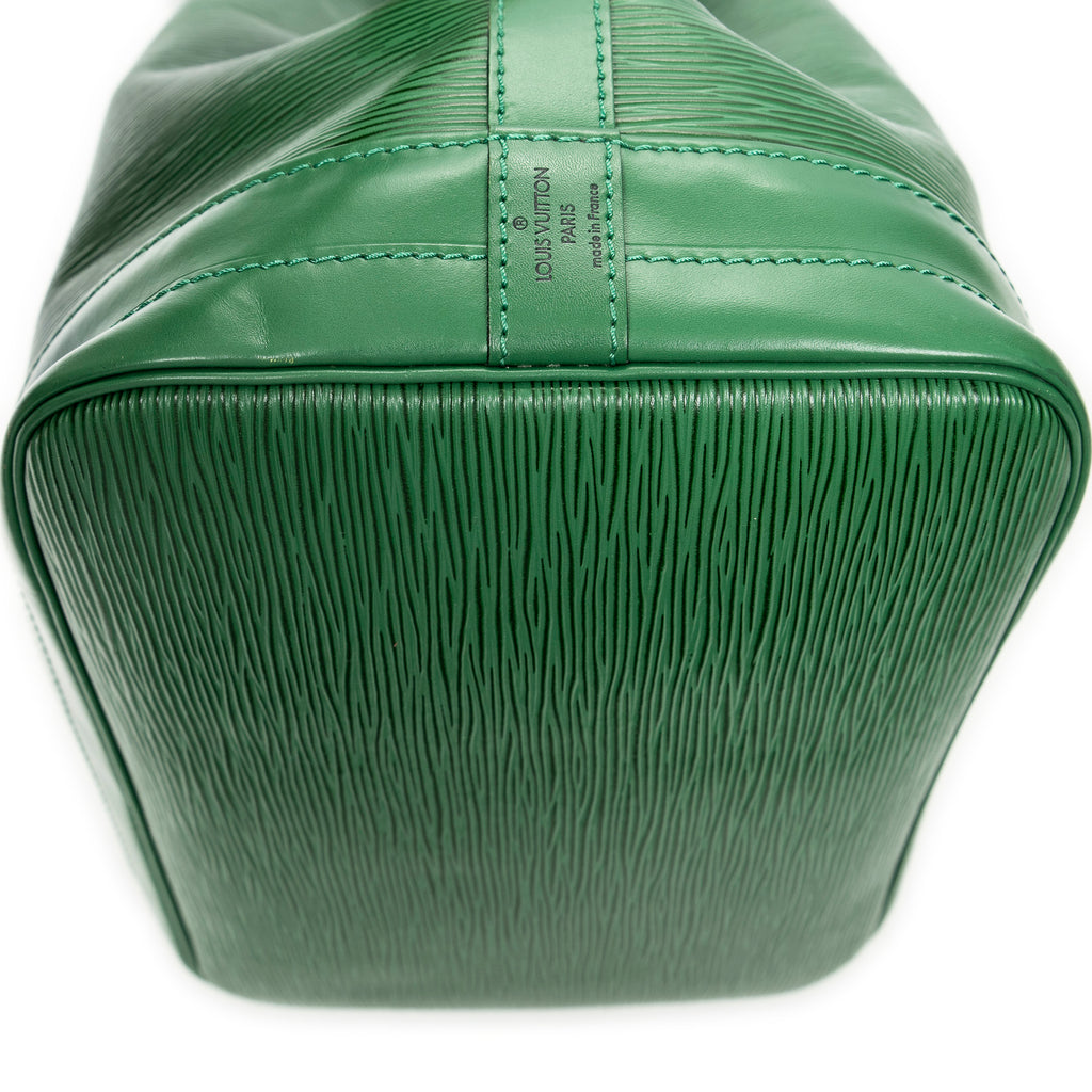 Shoulder Bag Noe GM Green Epi