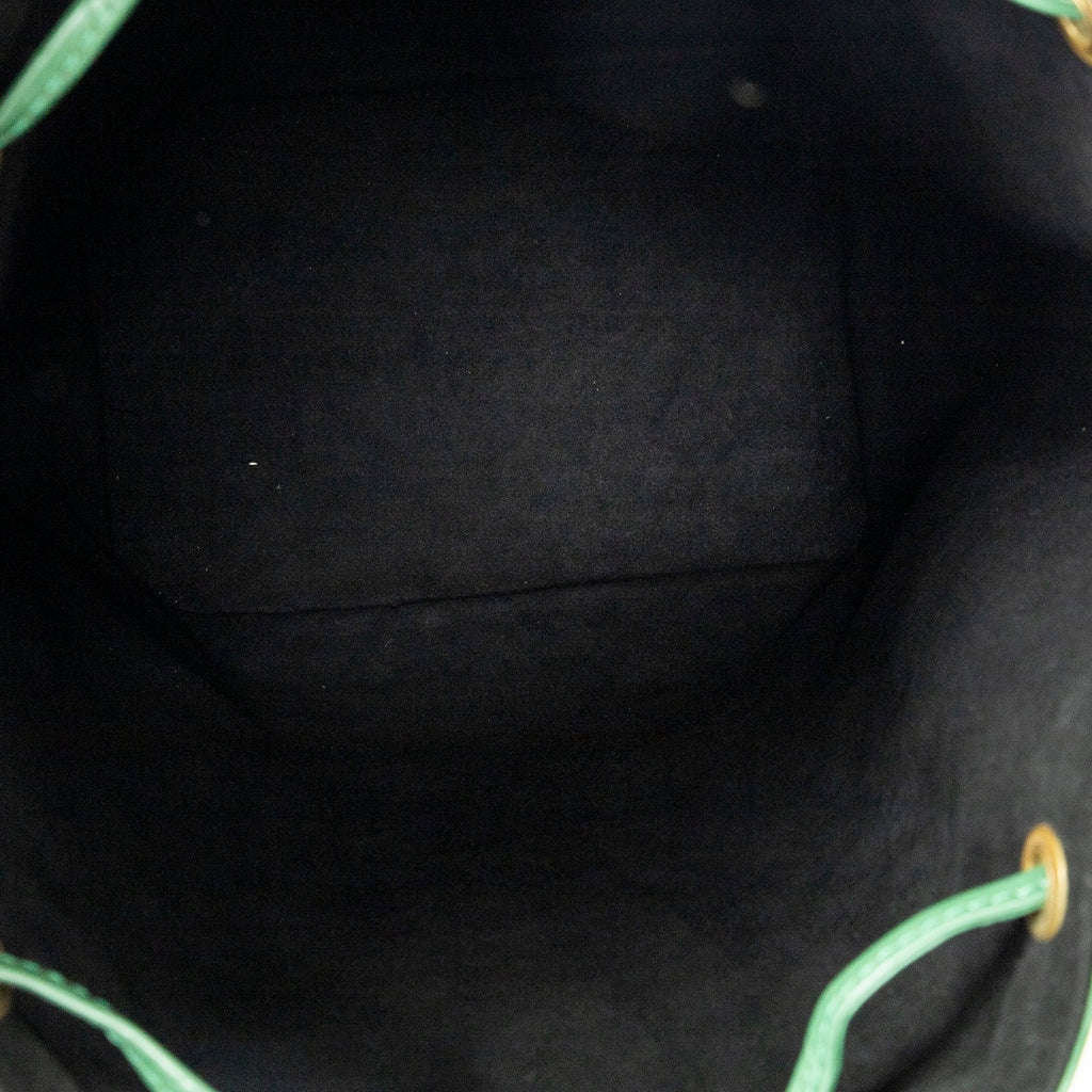 Shoulder Bag Noe GM Green Epi