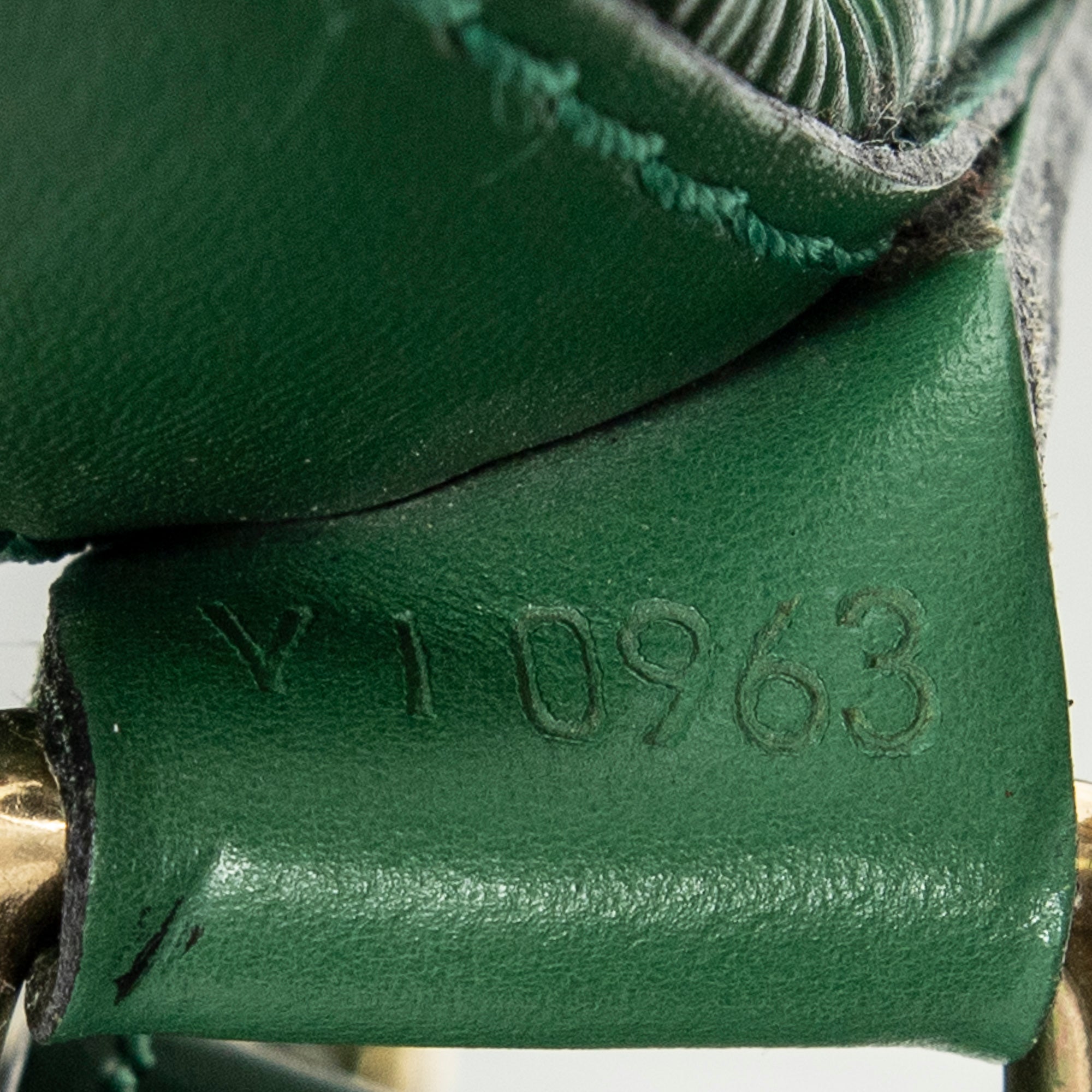 Shoulder Bag Noe GM Green Epi